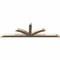 Ekena Millwork Richland Smooth Timber Gable Bracket, Douglas Fir, 84"W x 24"H x 3 1/2"D x 3 1/2"F, 7/12 Pitch GBW084X24X0404RIC00SDF - alternate 4